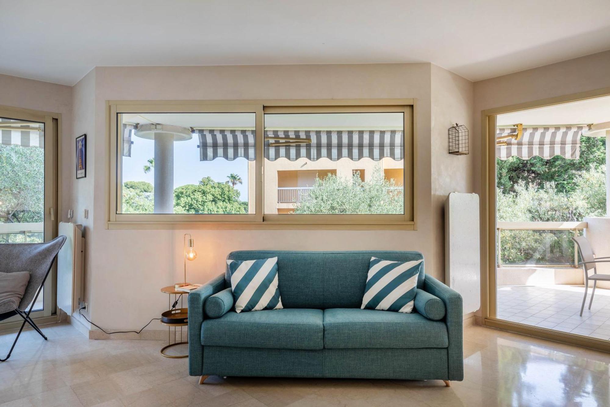 Tanit Piscine, 6 Couchages, Parking Lejlighed Antibes Eksteriør billede