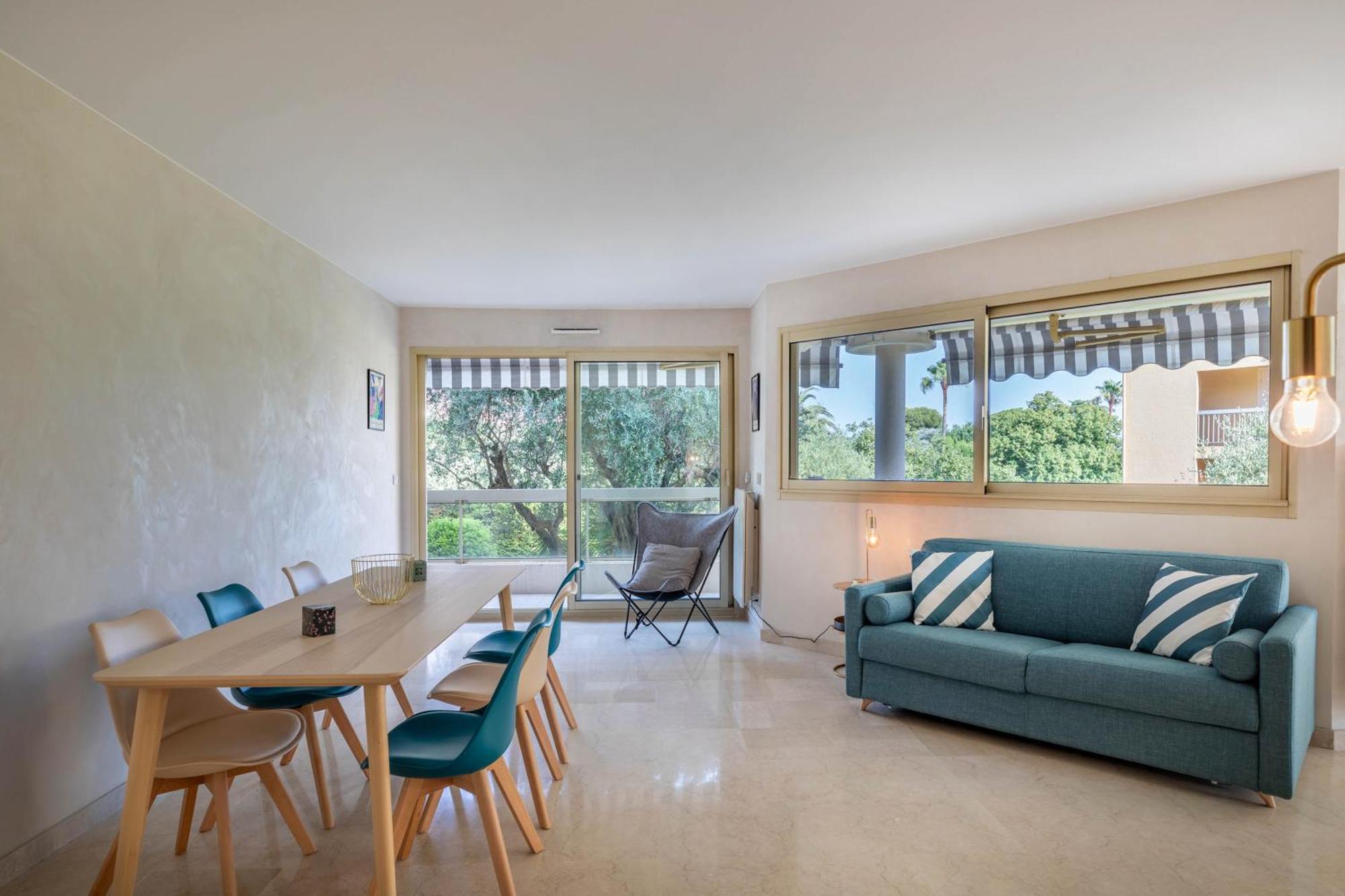Tanit Piscine, 6 Couchages, Parking Lejlighed Antibes Eksteriør billede